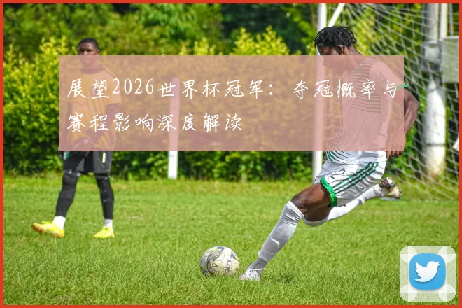 展望2026世界杯冠军：夺冠概率与赛程影响深度解读